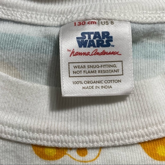Set of 2 Hanna Andersson Kids Pajama Sleep T Shirts Size 8 and 10 - Picture 8 of 16